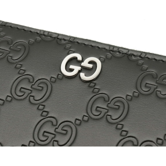 Gucci Dorian Long Wallet Leather Black - Picture 6 of 7
